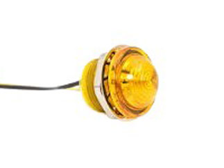 Светодиод Dialight 658-2706-103F, Желтый, 8-60VDC, PMI Dome