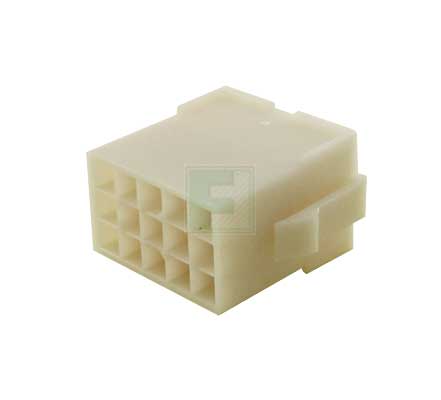 Разъем 172163-1 TE Connectivity MATE-N-LOK, 15 контактов, шаг 4.2мм