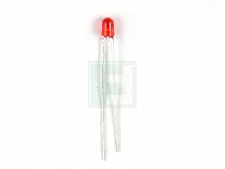 LTL-4221NLC Красный светодиод 3мм, 635nm, 2.5mcd, 60°