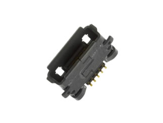 ZX62-AB-5PA(31) Hirose - Разъем USB 2.0 Micro-AB, 5 контактов, угловой