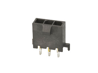 Разъем TE Connectivity 2-1445050-3, 3 контакта, шаг 3мм, вертикальный