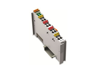 WAGO 750-433 Модуль ввода/вывода 24В, DIN-рейка, пружинный зажим