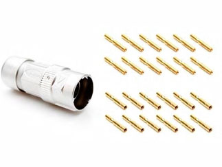 MA5CAE1200-S2-KIT Разъем штекерный 12 контактов, обжимной, комплект