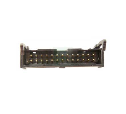 Разъем 1761606-9 TE Connectivity AMP-LATCH, 26 контактов, прямой вывод