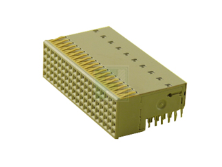 Разъем 17250952102 HARTING, 95 поз., шаг 2мм, угловой, монтаж в отверстие