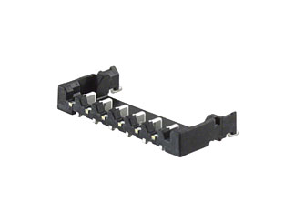 Разъём Hirose DF57H-6P-1.2V(21) 6 контактов, шаг 1.2 мм, прямой SMD, без оплетки