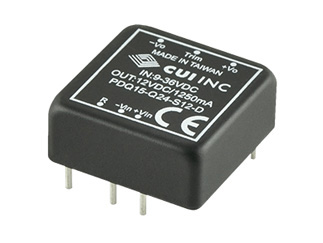 DC/DC Преобразователь CUI Inc. PDQ15-Q24-S3-D 15Вт, 9-36В вход, 3.3В выход