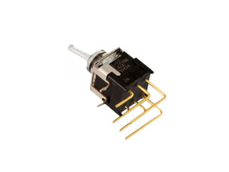 B12JJVCF NKK Switches Тумблер SPDT On-None-On