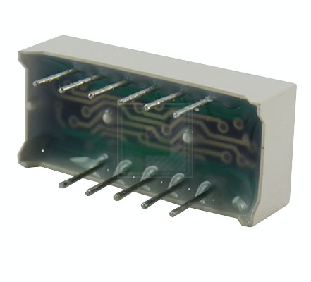 LDT-N2804RI Lumex Светодиодный 7-сегментный индикатор, 3 разряда, 0.28 дюйма, красный