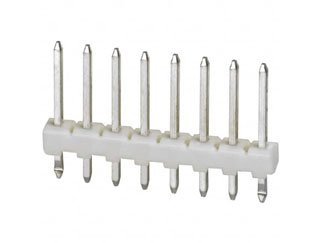 Разъем 3-644695-8 TE Connectivity MTA-100, 8 контактов, прямой штыревой