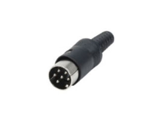 SD-80 Same Sky - CUI Devices Разъем DIN 8 контактов, прямой, на провод