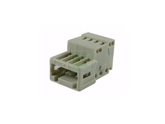 733-204 WAGO: Клеммная колодка, 4 контакта, шаг 2.5мм, Cage Clamp