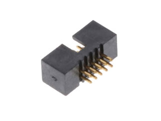 Разъем 20021511-00010T4LF Amphenol, 10 контактов, шаг 1.27мм, вертикальный, золото