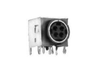 MPJ-4P Adam Tech Разъем Mini Din 4 контакта, гнездо