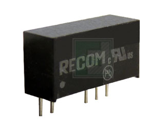 DC/DC Преобразователь RECOM RB-0515D, 5В вход, ±15В выход, 1Вт, SIP-7