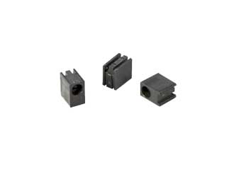 Держатель LED Bivar H-100C, черный, Nylon, T-1, 2 вывода