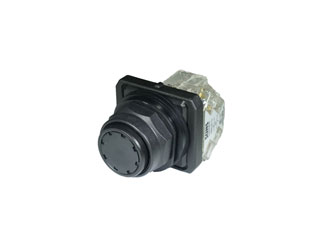 PB30-FP-B-P1 Кнопка с подсветкой, 1NO/1NC, черная, 30мм