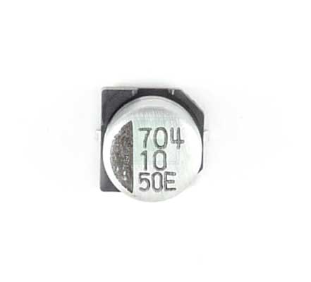 NACE100M50V6.3X5.5TR13F Конденсатор электролитический 10мкФ 50В SMD