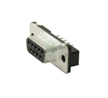 Разъем D-Sub 5747150-2 TE Connectivity 9 контактов, гнездо, монтаж на плату