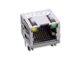 HCJT1-805SK-L12 HALO Electronics Разъем RJ-45, 8P8C, экранированный, монтаж в отверстие