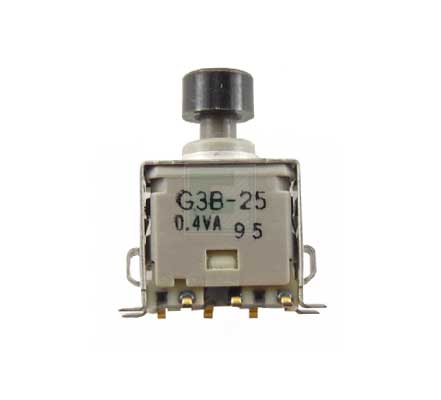 Кнопка G3B25AB-S-YA NKK Switches DPDT On-Mom SMD