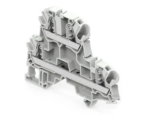 Клеммная колодка 1SNK706210R0000 TE Connectivity, Push-In, 4 контакта