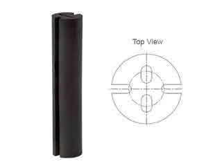 ELM 1-12MM Держатель светодиода T-1 3/4, 12мм, черный PVC