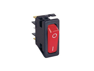 C6000ALBB-1229W Rocker Switch SPST 20A 277V