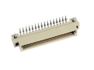 Разъем DIN 41612 Harting 09223326921, 32 контакта, угловой, 2.54мм