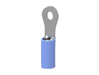 Контакт заклепки TE Connectivity 328996, AWG 16-14, Nylon, Blue