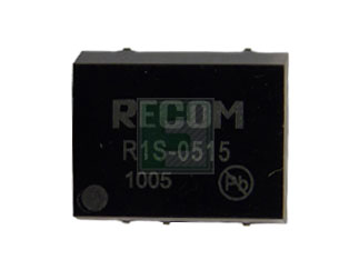 DC/DC преобразователь R1S-0515 RECOM 5В в 15В 1Вт