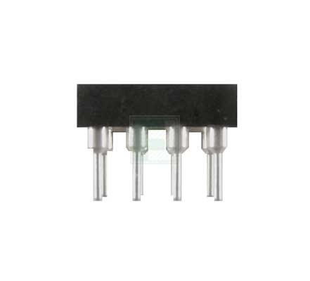 Разъём DIP Socket 8 pin, шаг 2.54 мм, через отверстие, припой, Mill-Max 110-44-308-41-001000
