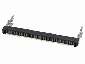 Разъем TE Connectivity 2013289-2 DDR3 SODIMM, 204 контакта, 0.6мм