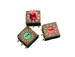 DIP-переключатель EECO 480002G, 10 позиций, герметичный