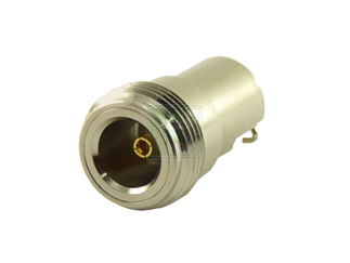 161V504E Разъем N-типа Edge Mount Jack до 18 ГГц
