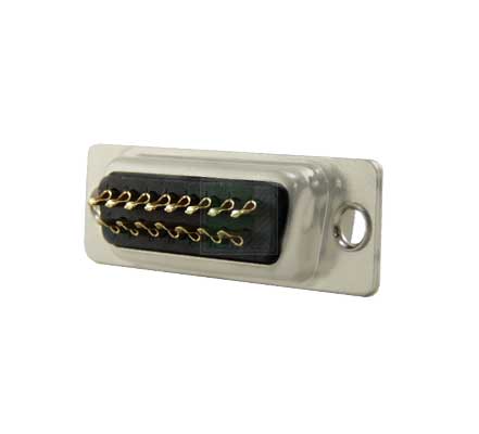 Разъем D-Sub 171-015-203L001 NorComp, 15 контактов, гнездо, пайка