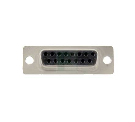 Разъем D-Sub 171-015-203L001 NorComp, 15 контактов, гнездо, пайка