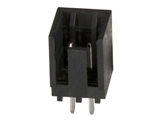 Разъем TE Connectivity 2-644861-2, 2 контакта, прямой, MTA-100