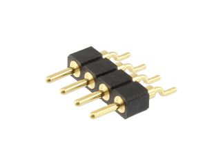 830-10-004-40-028000 Mill-Max: Гребенка, 4 контакта, SMD