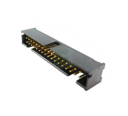 Разъем 5103308-7 TE Connectivity, штыревой, 34 контакта, шаг 2.54мм, прямой
