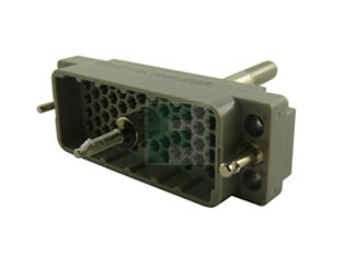 516-056-000-301 Разъем панельный 56 контактов, шаг 3.81мм, зеленый