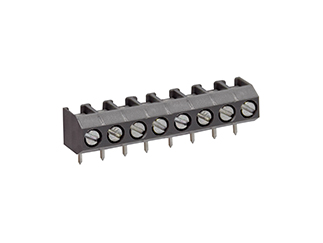 Клеммная колодка WECO 951-DS/08, 8 контактов, шаг 5мм, винтовой зажим, 26-14 AWG