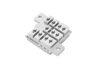 70-124-2 Розетка реле 300В 15A с клеммами быстрого подключения