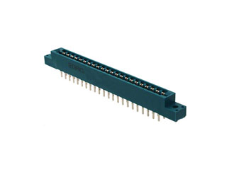 Разъем EDAC 305-044-520-202, 44 контакта, шаг 3.96мм, угловой