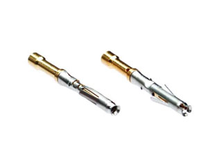 MS24M23F Контакт гнездовой, позолоченный, 0.14-0.25мм², 24-26 AWG