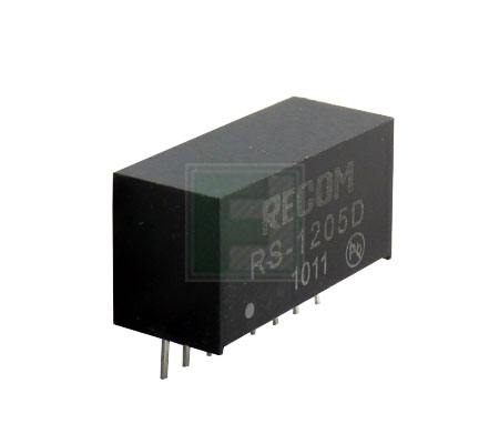 DC/DC преобразователь RS-1205D 5В/5В, SIP-8