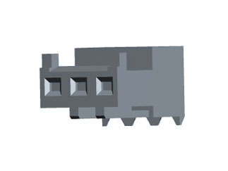 3-644042-3 TE Connectivity Разъем IDC, 3 контакта, шаг 2.54мм