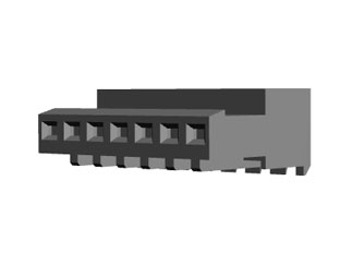 Разъем 3-640442-7 TE Connectivity MTA-100, IDC, 7 контактов, шаг 2.54мм