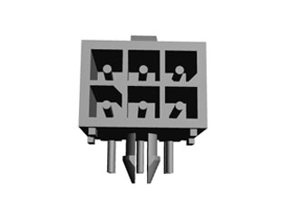 Разъем 1-770970-1 TE Connectivity, угловой, 8 контактов, шаг 4.14мм
