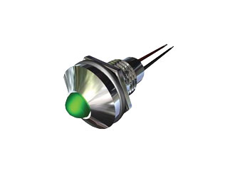 SSI-LXR3612GD-150 Зеленый светодиод 3мм, 60°, 30 mcd